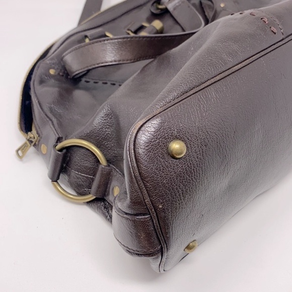 Yves Saint Laurent  Leather Oversized Muse Bag - Picture 11 of 15